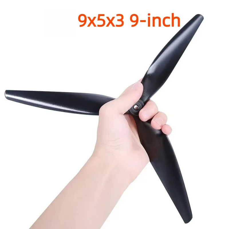 Fpv Drone Propeller - 9-calowa trójłopatowa śmietanka 9x5x3 CW CCW