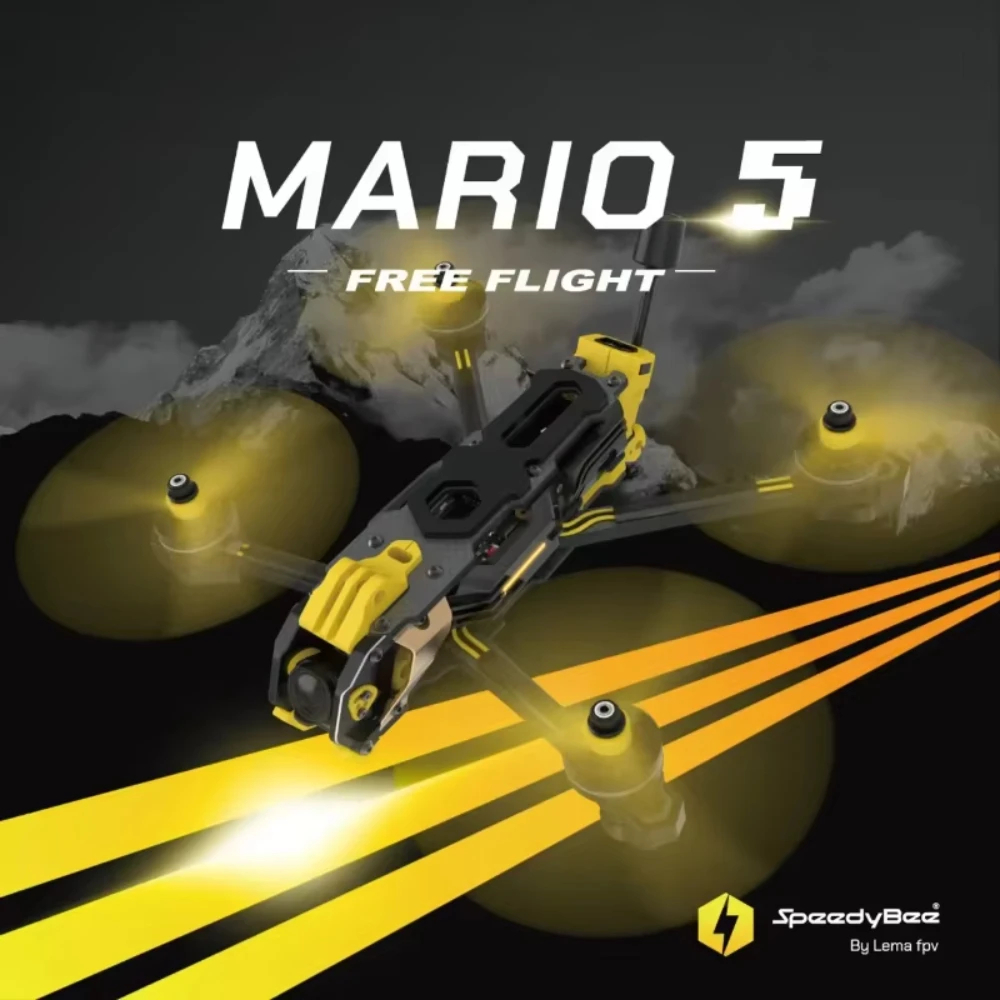 Zestaw ramy Speedybee Mario 5  – Fpv Drone Propeller recenzja i cena